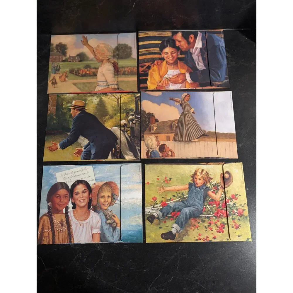 Vintage 2004 American Girl Pen Pal Pack Cards Notes Stationery Set Retired